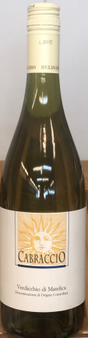 Belisario Verdicchio Cabraccio 2019